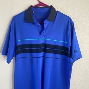 Under Armour Men's Blue Polo Shirt